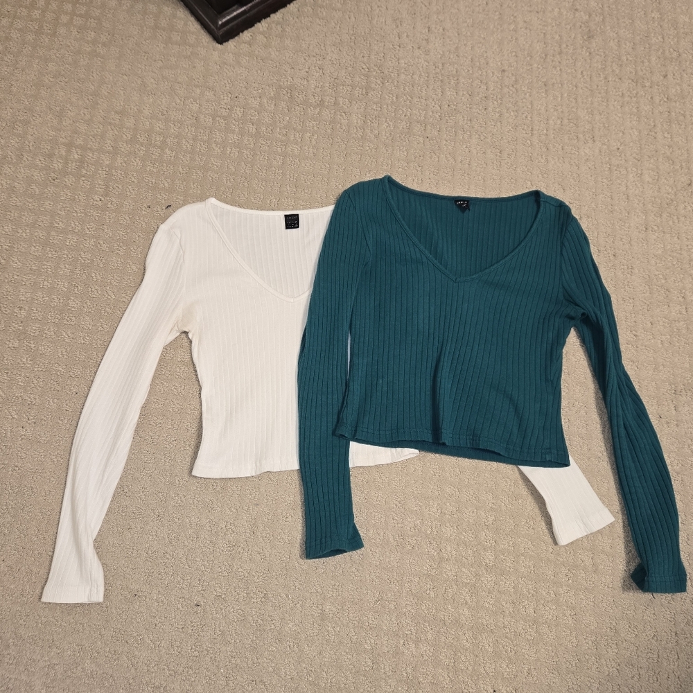 Long Sleeve Crop Top Bundle